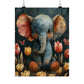 "Tusker & Tulips" Print