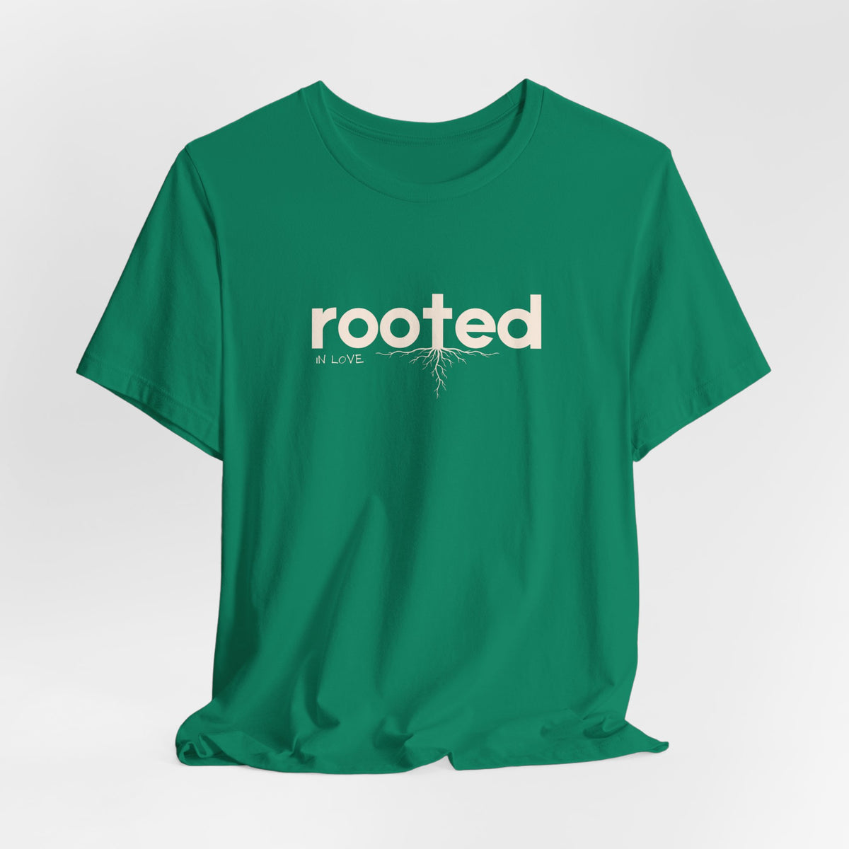 Rooted Tee — "rooted" Nature-Inspired Graphic T-Shirt