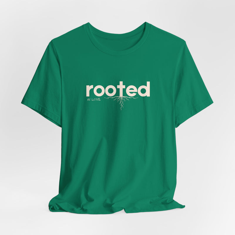Rooted Tee — "rooted" Nature-Inspired Graphic T-Shirt