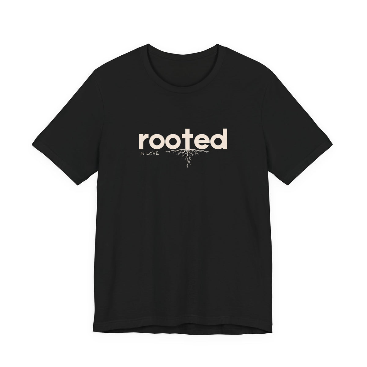 Rooted Tee — "rooted" Nature-Inspired Graphic T-Shirt