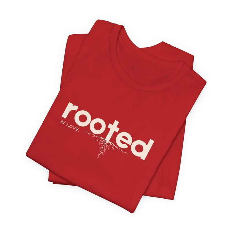 Rooted Tee — "rooted" Nature-Inspired Graphic T-Shirt