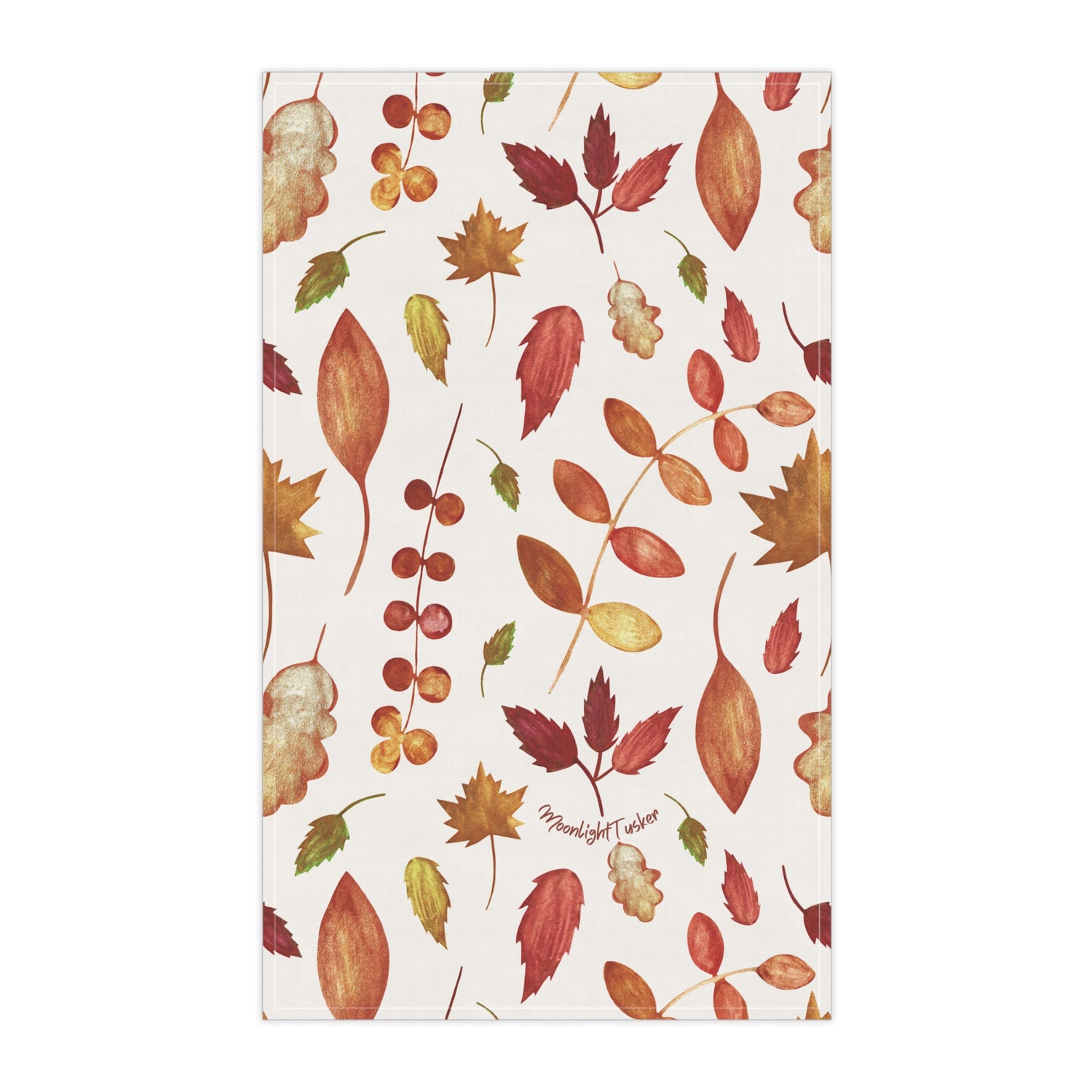 "Autumn Garden" Tea Towel