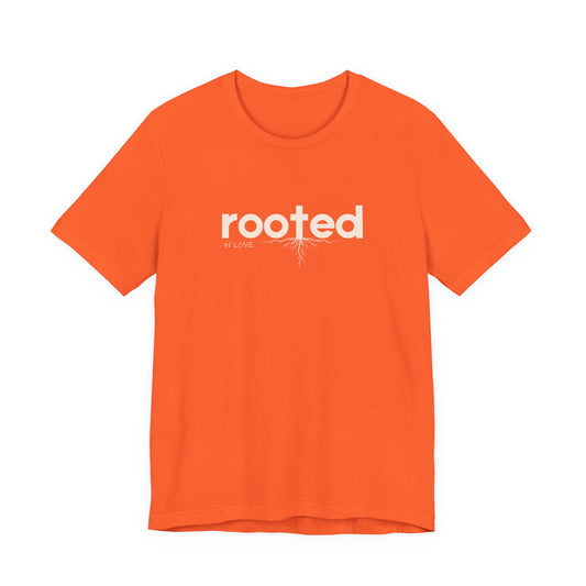 Rooted Tee — "rooted" Nature-Inspired Graphic T-Shirt