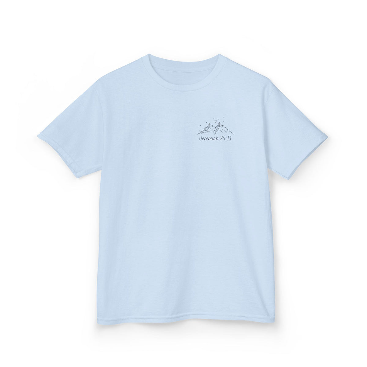 Kids Tee — 'For I Know the Plans' Inspirational Bible Verse Shirt