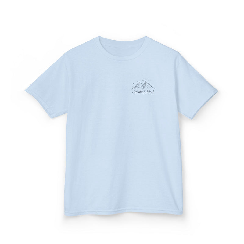 Kids Tee — 'For I Know the Plans' Inspirational Bible Verse Shirt