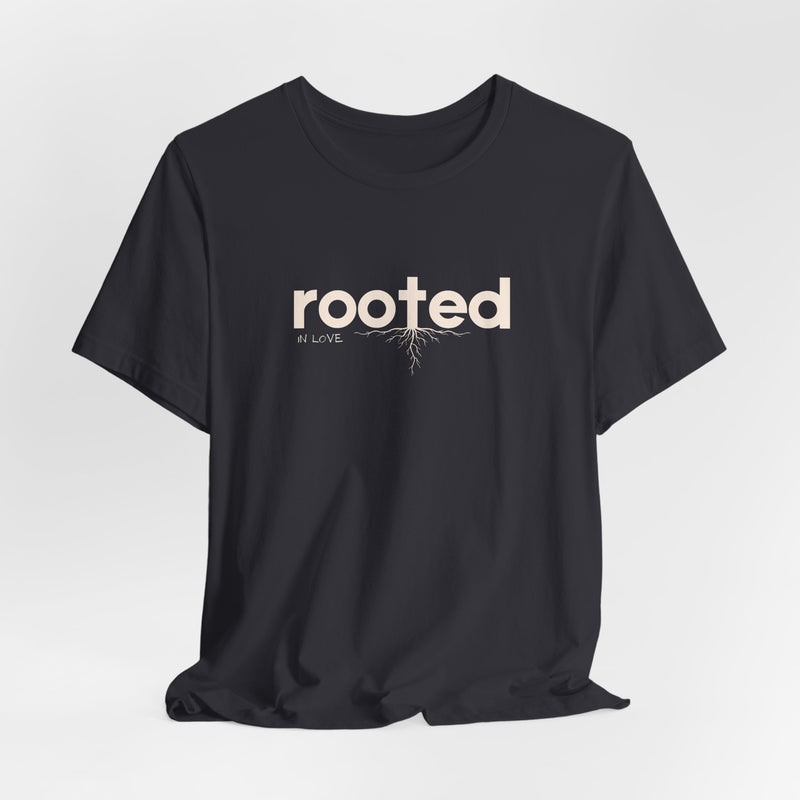 Rooted Tee — "rooted" Nature-Inspired Graphic T-Shirt