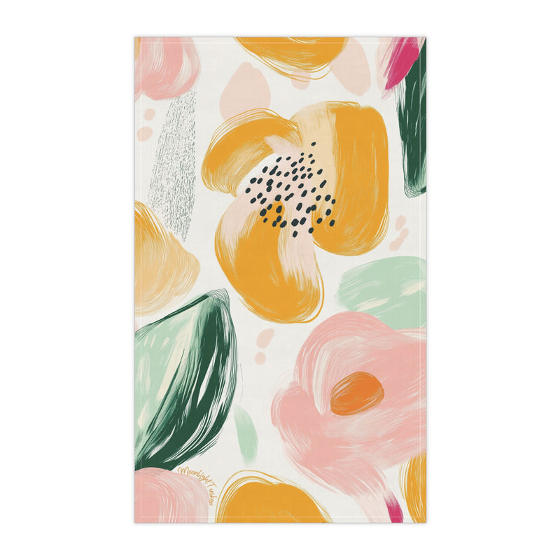 "Petals of Joy" Tea Towel