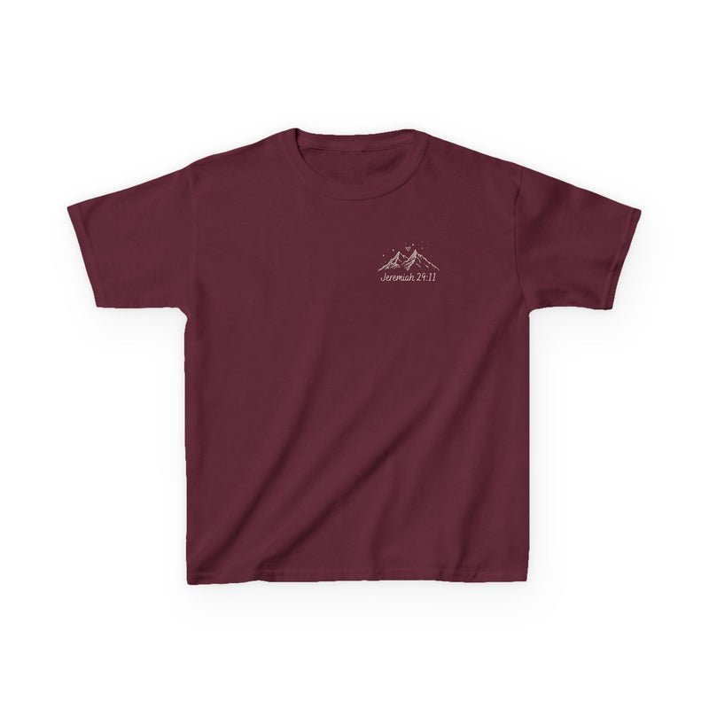 Kids Tee — 'For I Know the Plans' Inspirational Bible Verse Shirt