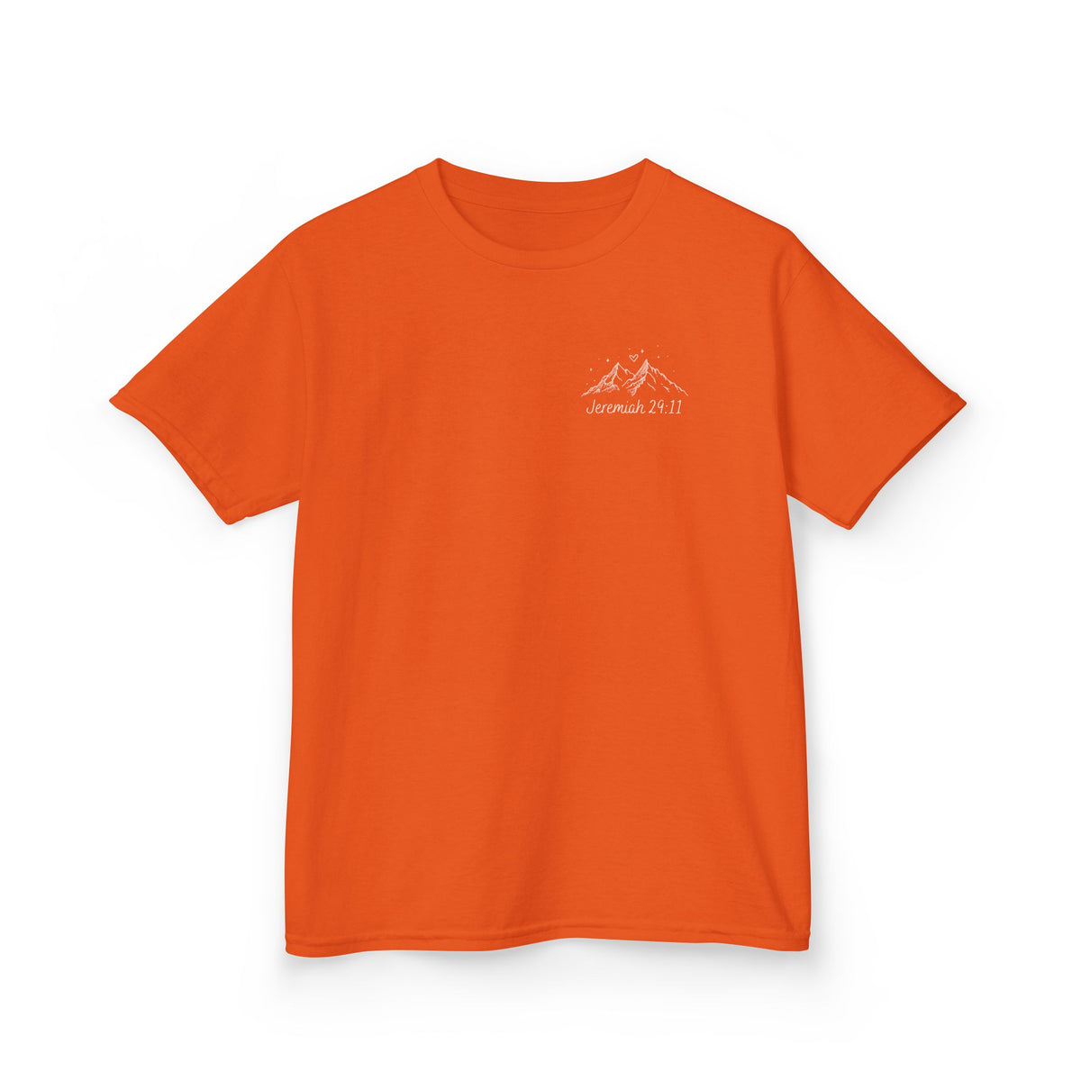 Kids Tee — 'For I Know the Plans' Inspirational Bible Verse Shirt