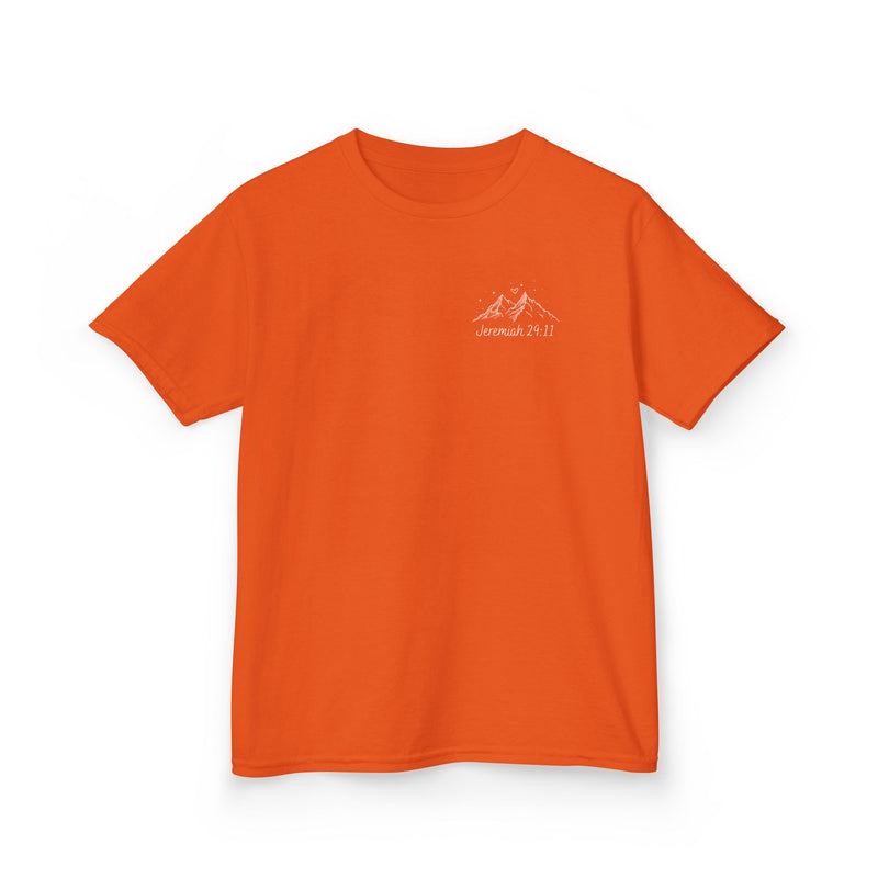 Kids Tee — 'For I Know the Plans' Inspirational Bible Verse Shirt