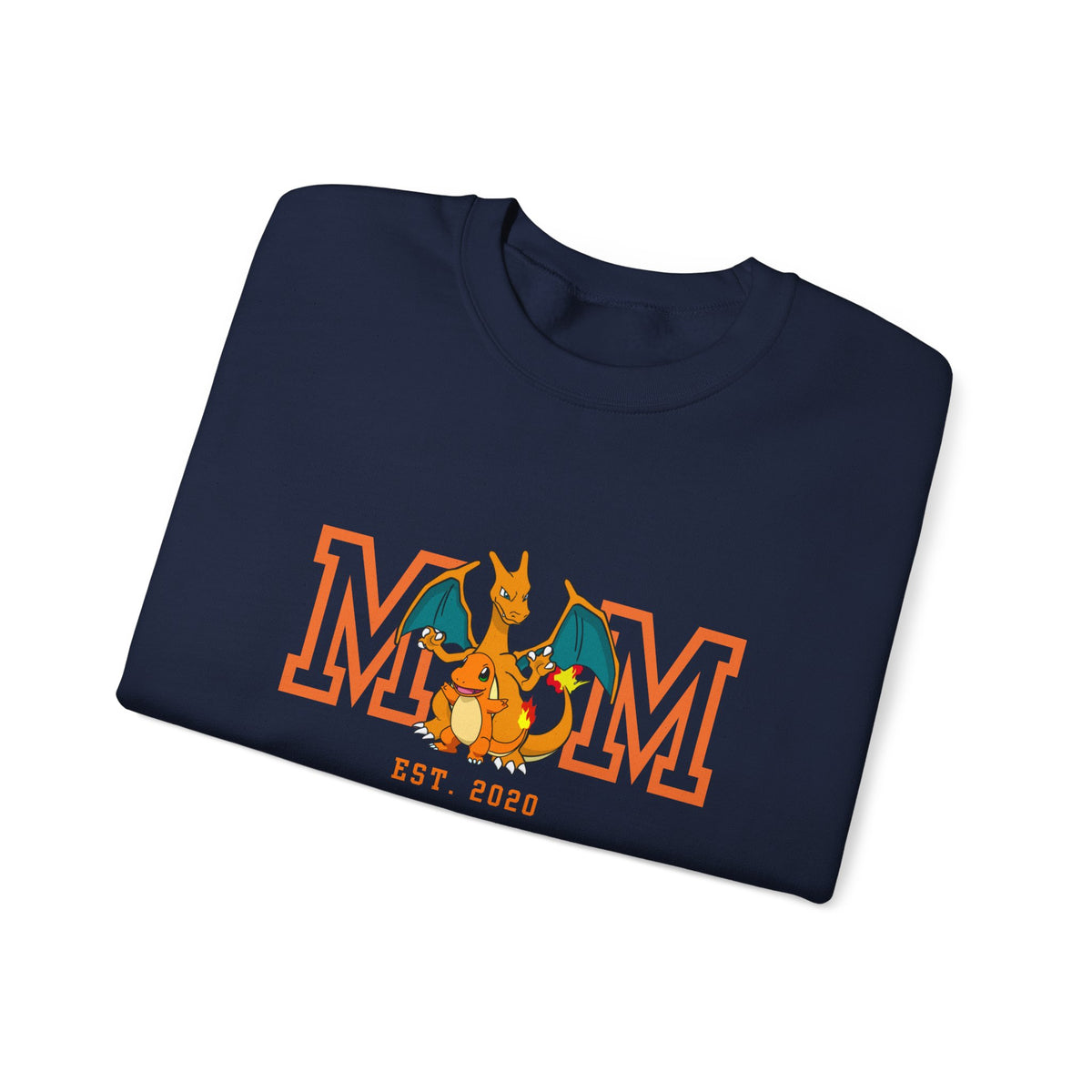 Mom Sweatshirt — "MOM Est. 2020"Mom Crewneck