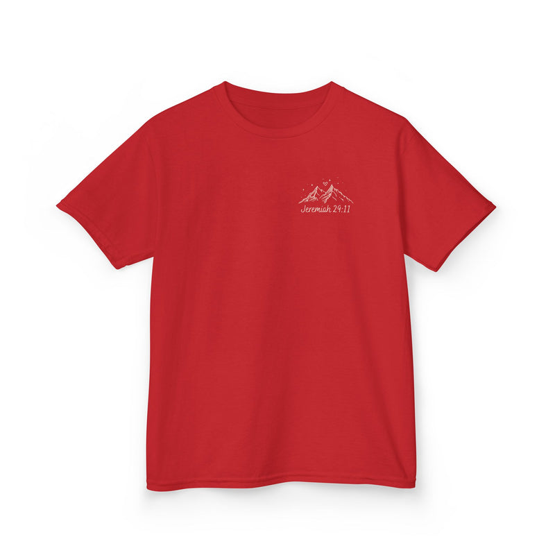 Kids Tee — 'For I Know the Plans' Inspirational Bible Verse Shirt