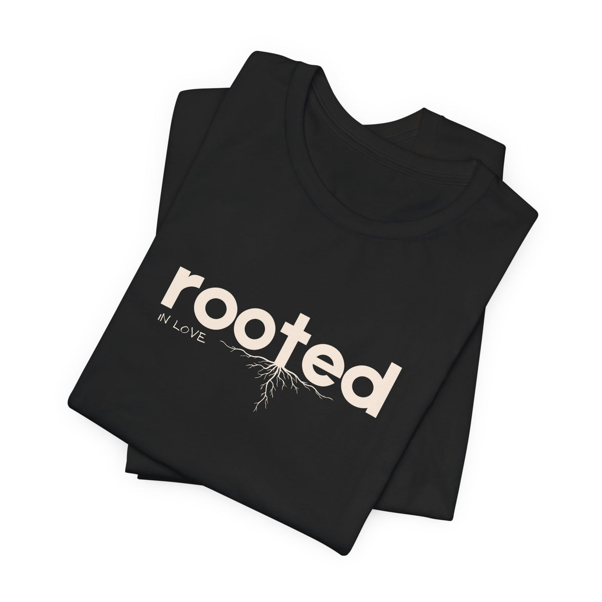 Rooted Tee — "rooted" Nature-Inspired Graphic T-Shirt