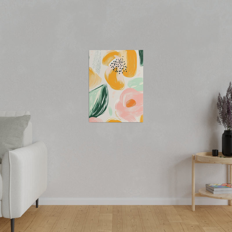 "Petals of Joy" Matte Canvas