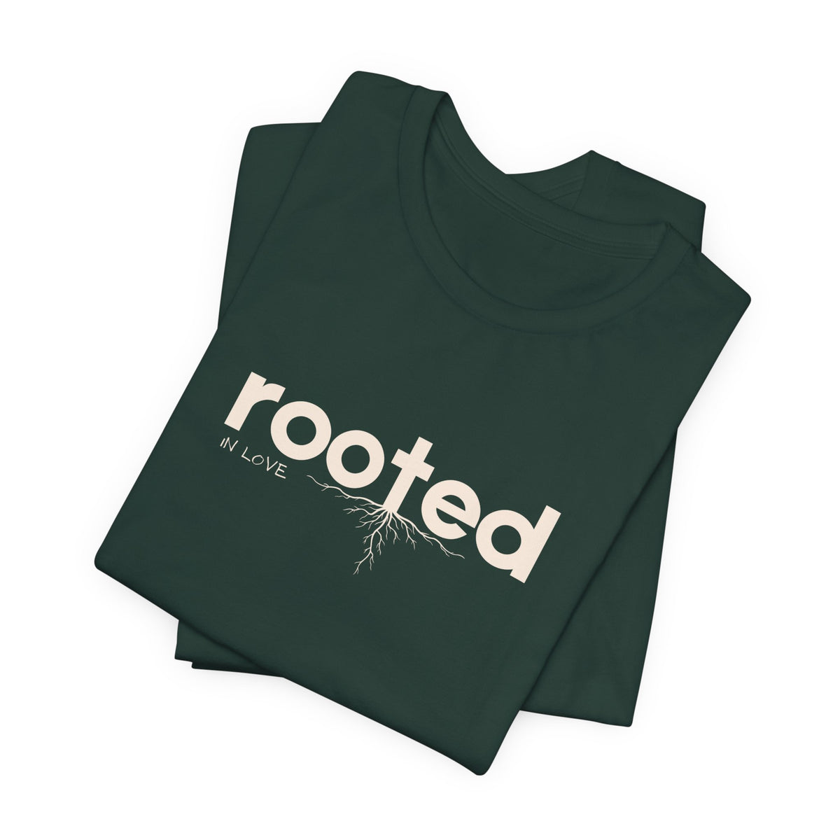 Rooted Tee — "rooted" Nature-Inspired Graphic T-Shirt
