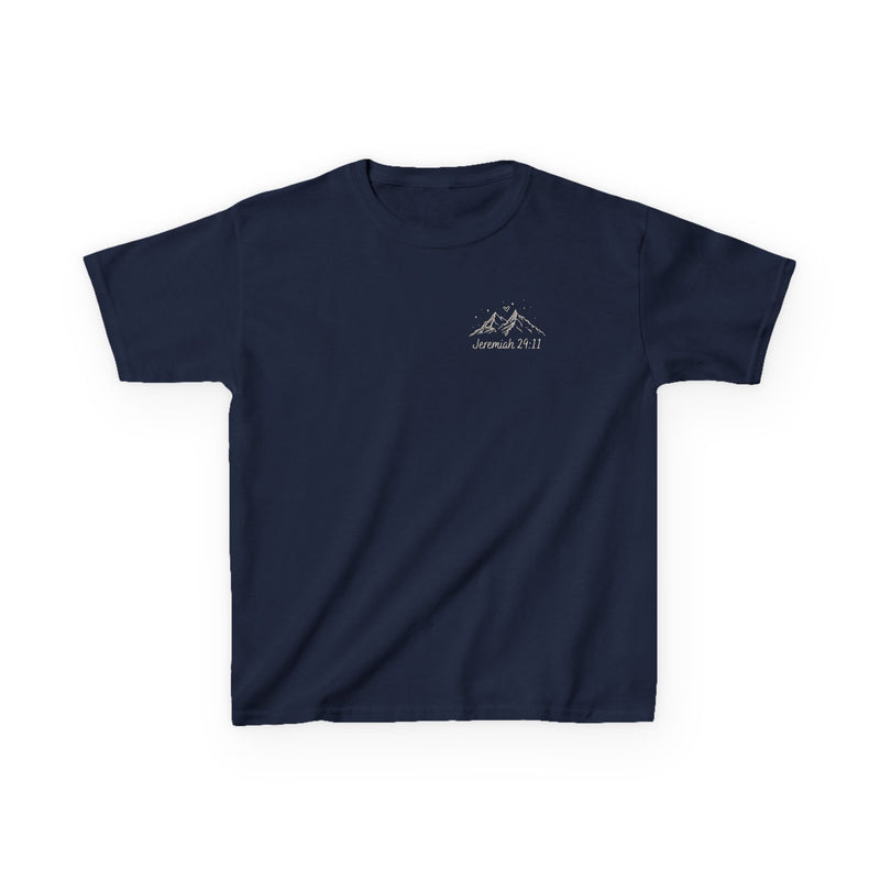 Kids Tee — 'For I Know the Plans' Inspirational Bible Verse Shirt