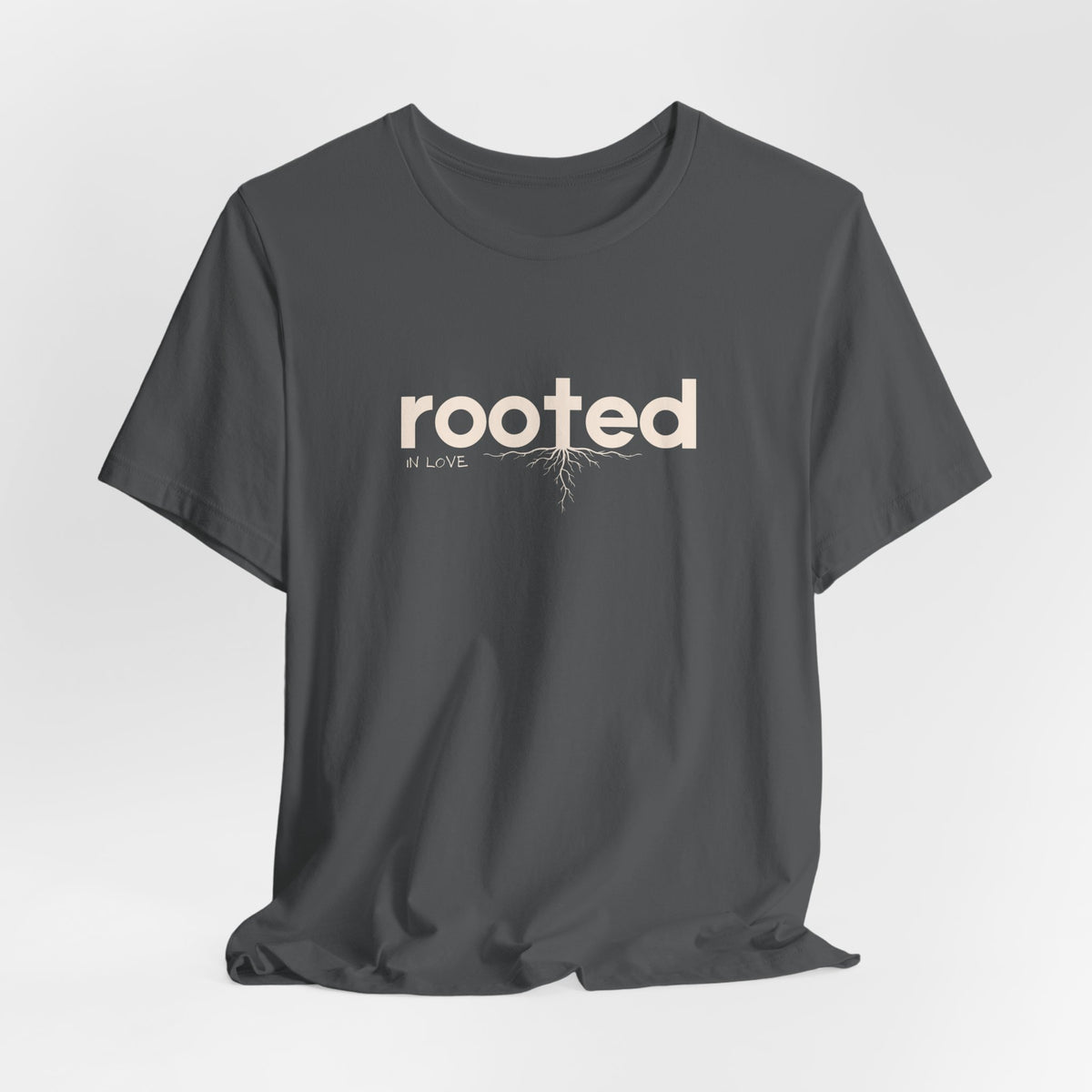 Rooted Tee — "rooted" Nature-Inspired Graphic T-Shirt