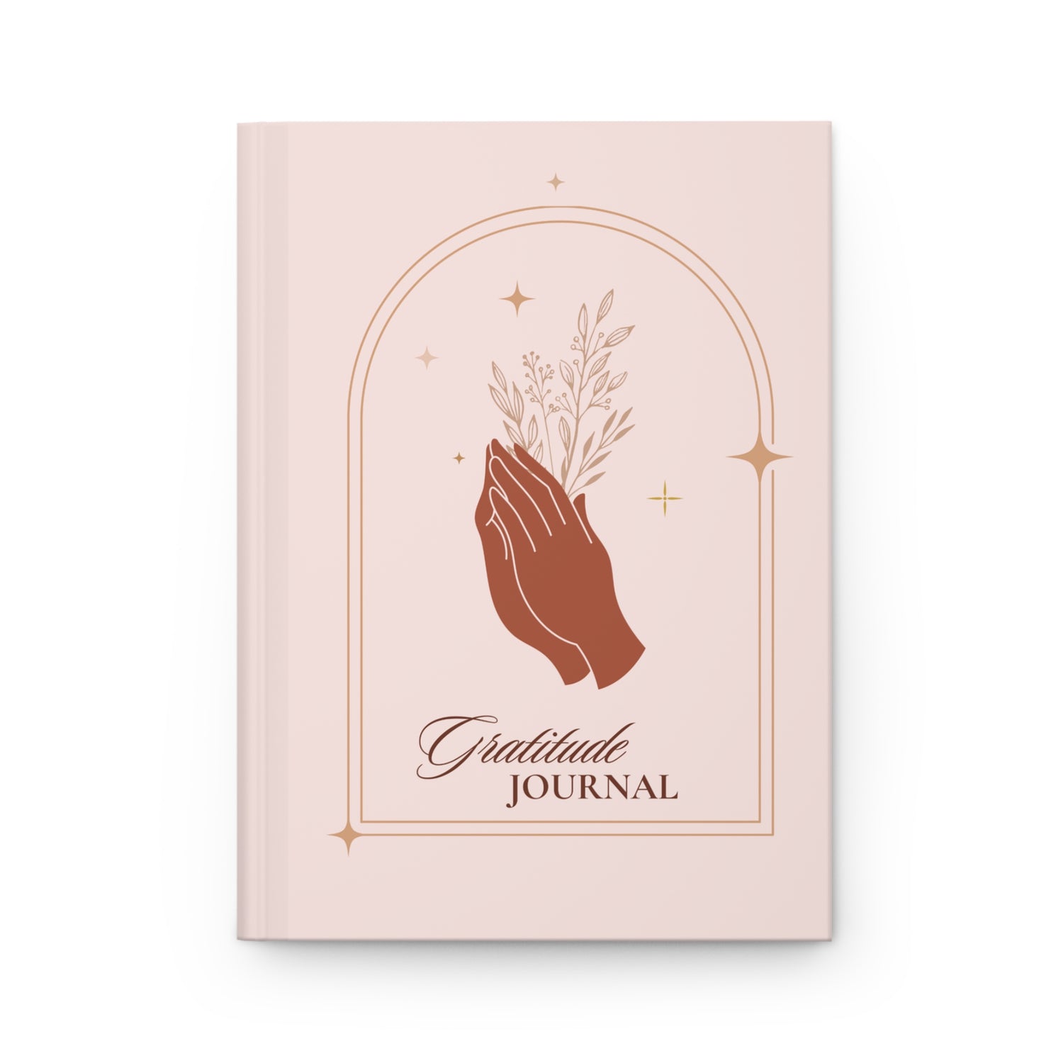 "Gratitude Journal soft pink"  Hardcover Journal