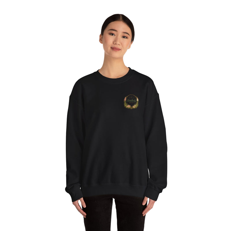 Homebody Floral Crewneck Sweatshirt — Cozy Home Lover Pullover