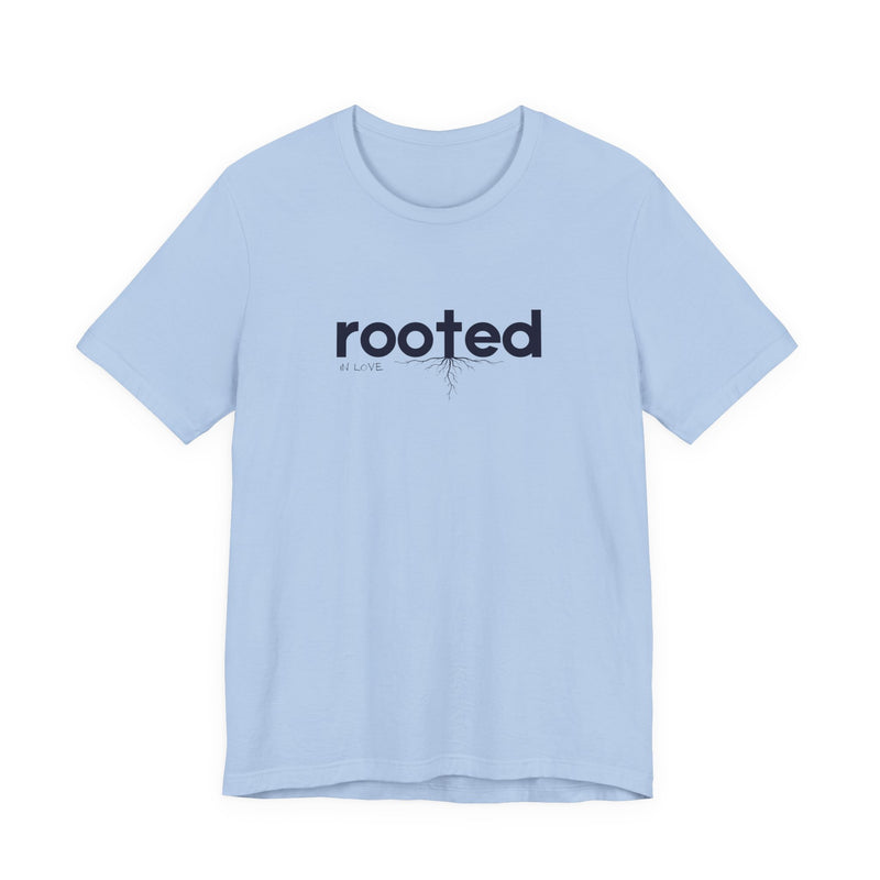 Rooted Tee — "rooted" Nature-Inspired Graphic T-Shirt