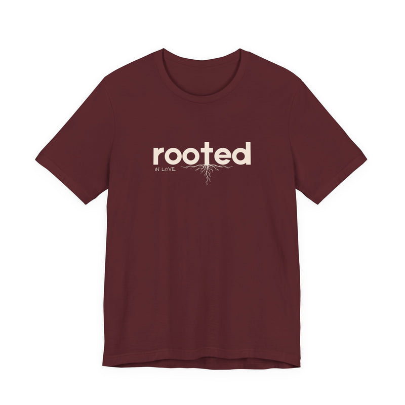 Rooted Tee — "rooted" Nature-Inspired Graphic T-Shirt