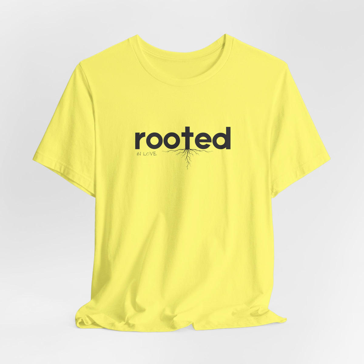 Rooted Tee — "rooted" Nature-Inspired Graphic T-Shirt