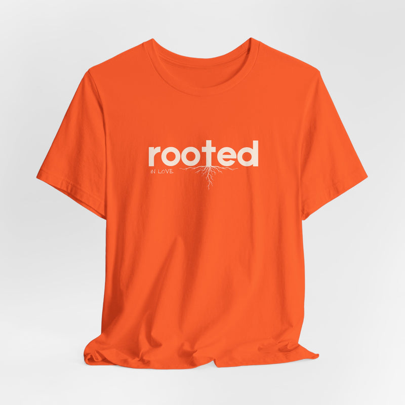 Rooted Tee — "rooted" Nature-Inspired Graphic T-Shirt