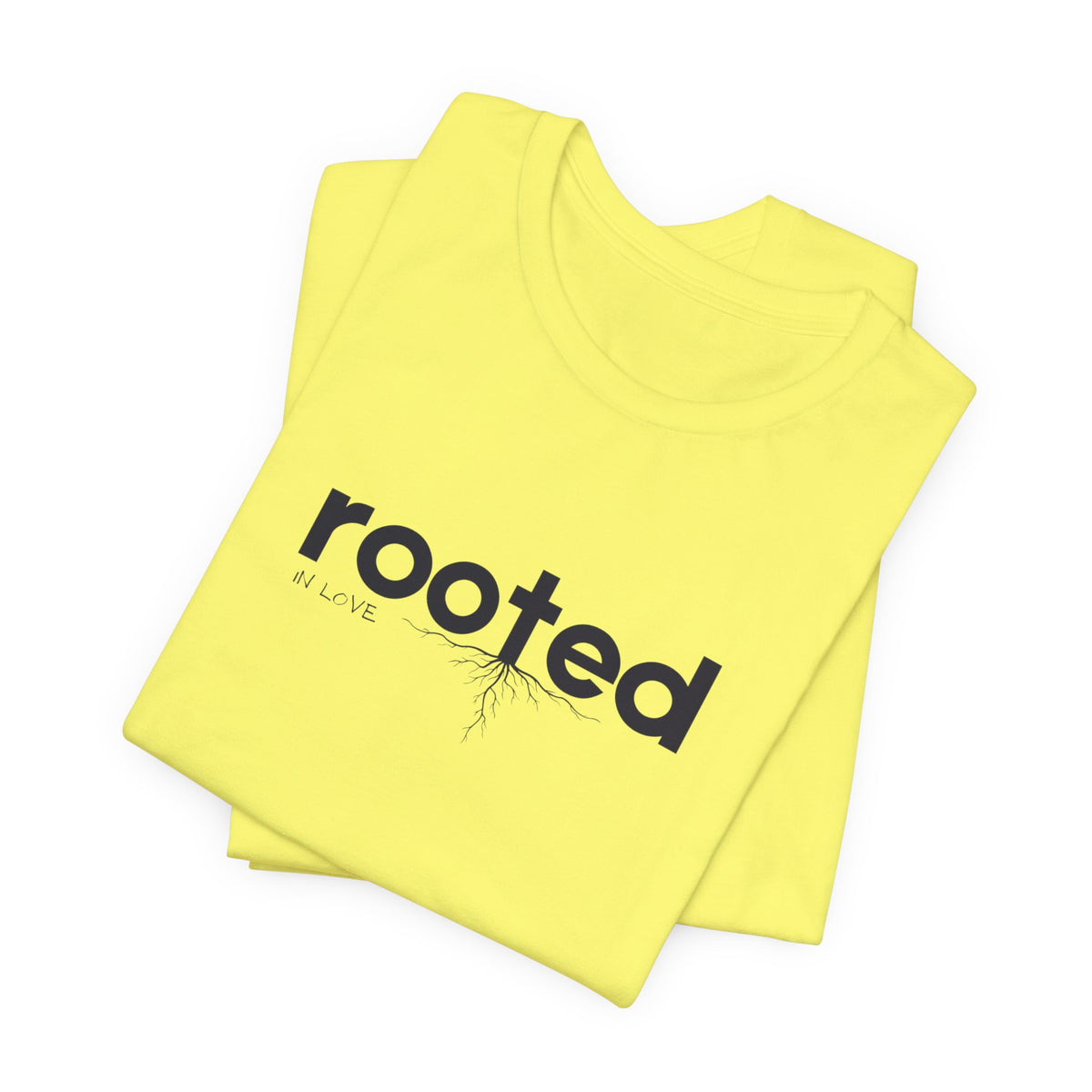 Rooted Tee — "rooted" Nature-Inspired Graphic T-Shirt