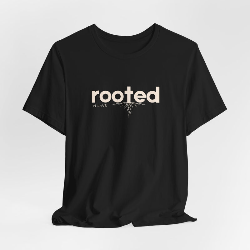 Rooted Tee — "rooted" Nature-Inspired Graphic T-Shirt