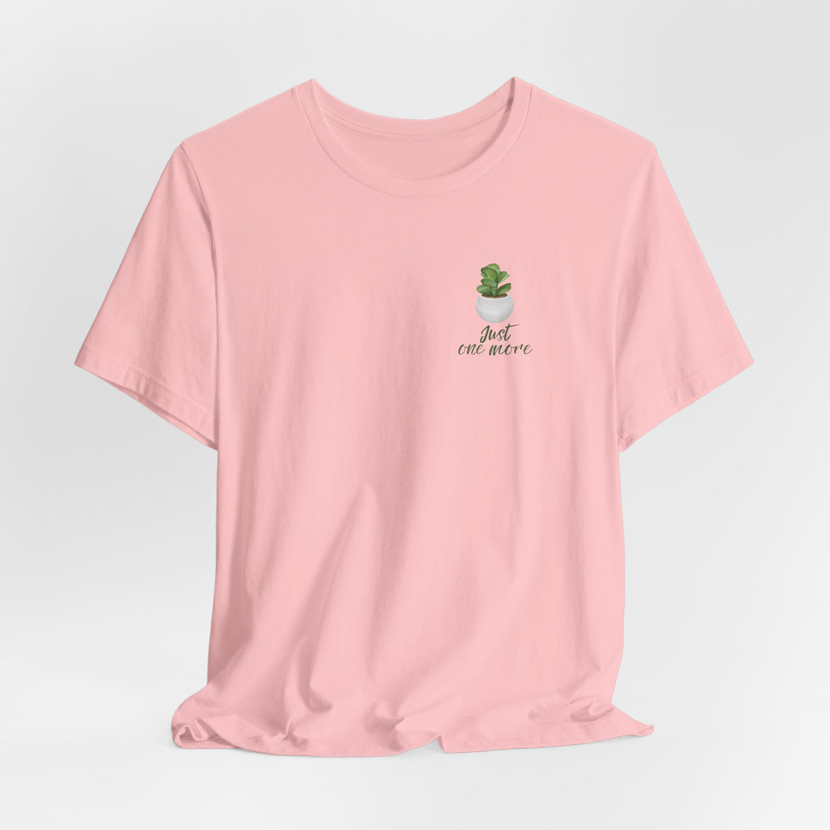 Plant Lover T-Shirt — Potted Houseplants Graphic Tee ("Just One More")