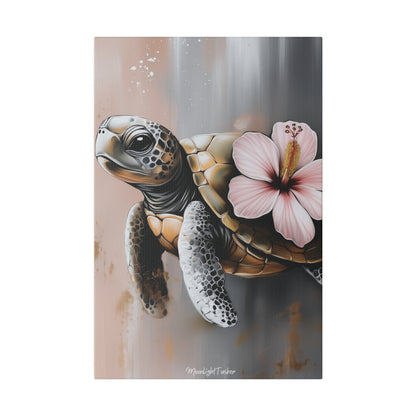 "Honu's Grace" Matte Canvas