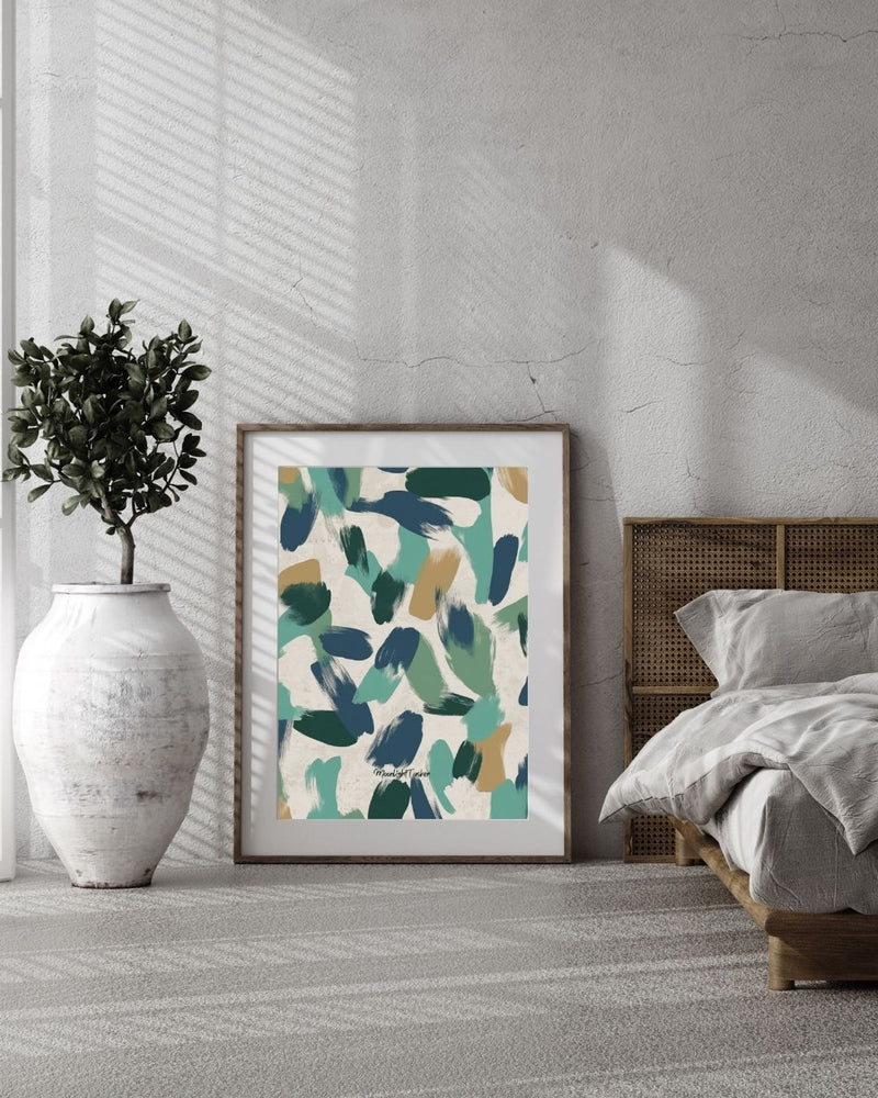 "Gekko" Abstract Print