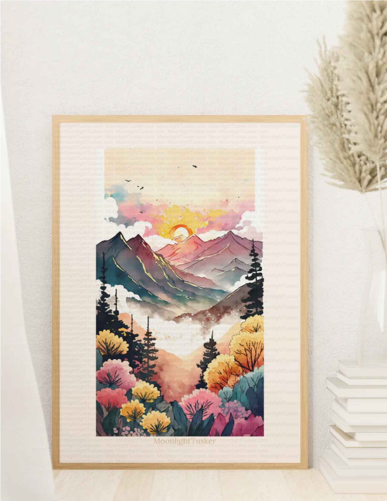 "Sunset Embrace" Print